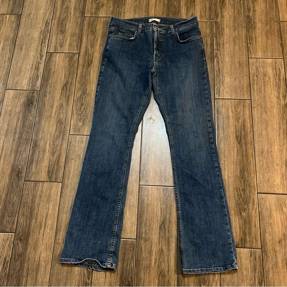 DICKIES Jeans Blue Denim Regular Bootcut Womens Size 10